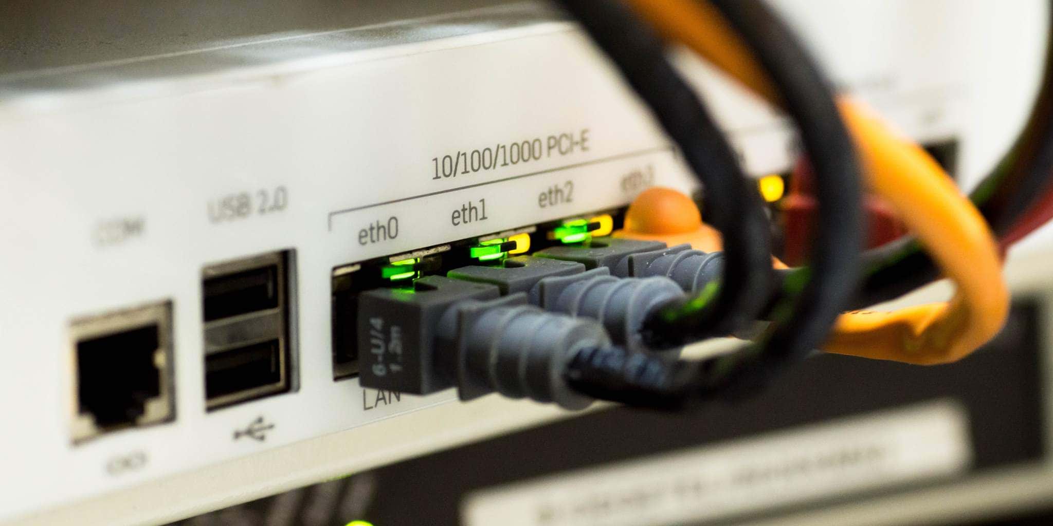 Image of network equipment.